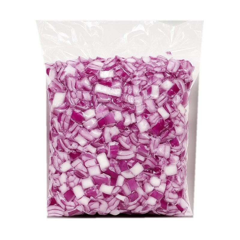 Chopped red onion