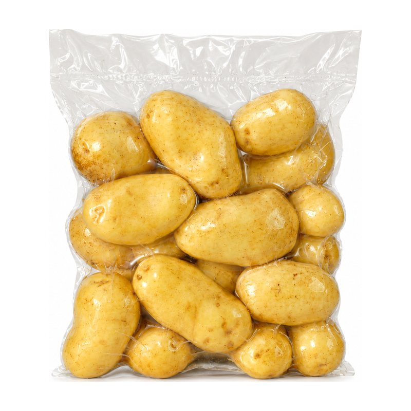 Washed jacket potatoes